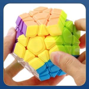 HAWKISTER Moyu Mfjs Meilong Megaminx Cube Stickerless High Speed Magic ...
