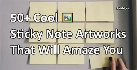 Image result for Stick Notes Decorations