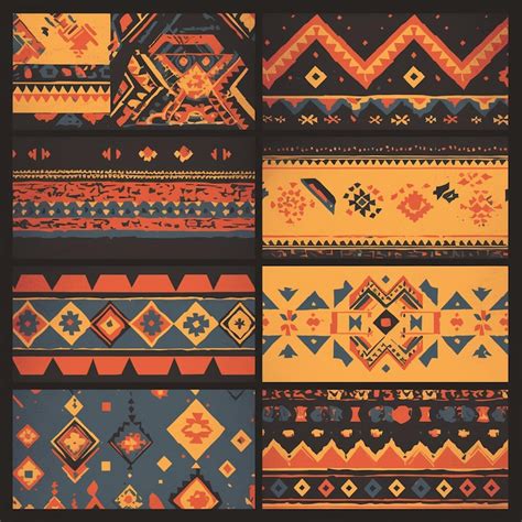 Filipino dalaga patterns with maiden themes | Premium AI-generated vector