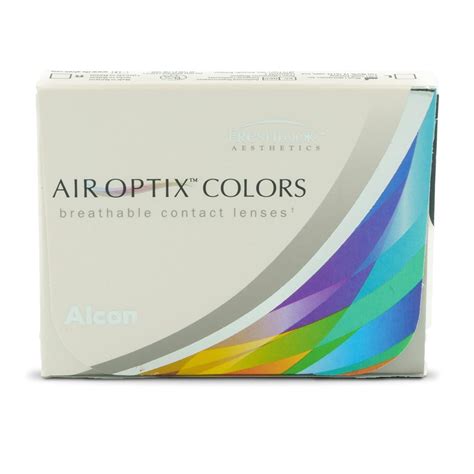 Buy Air Optix Colors Contact Lenses - Pack Of 2 Lenses (Brown-3.50 ...