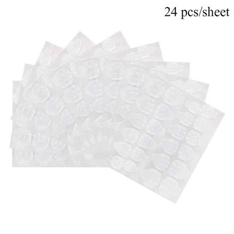 240/480 x Clear Double-Sided Nail Glue Tape Sticker Adhesive Nail Tabs ...