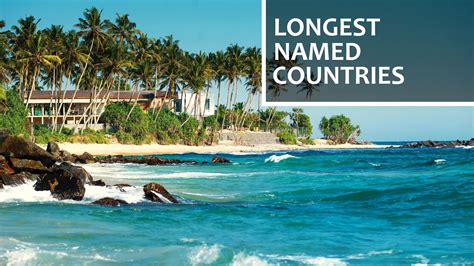 Longest Country Name
