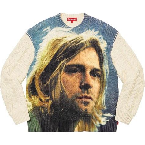 Supreme - Supreme Kurt Cobain Sweater White Sの通販 by tktk2468's shop ...
