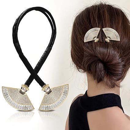 Buy Sanas hair accessories for women 1pc wedding hair bun accessories ...