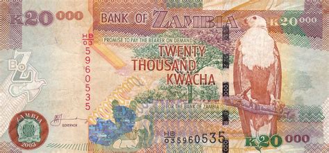 20 000 Kwacha - Zambia – Numista