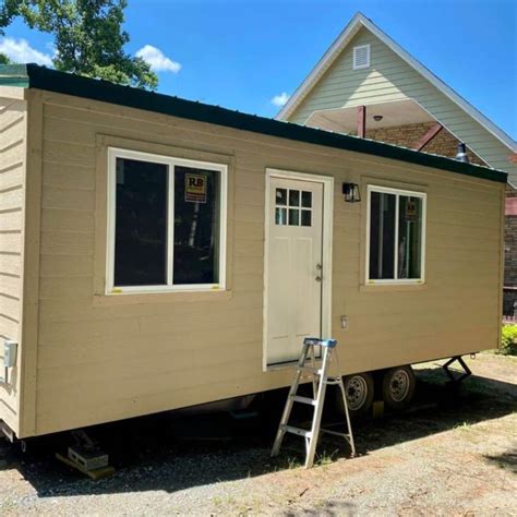 24’ Tiny Home Shell on Wheels Can Be Customized, Upgraded