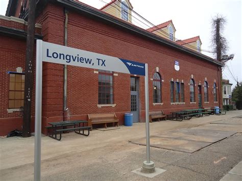 Depot in Longview Texas | Longview, Train depot, Amtrak