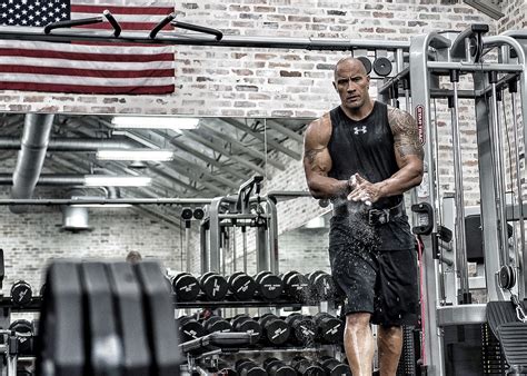 Dwayne Johnson In Gym 4k Wallpaper,HD Celebrities Wallpapers,4k Wallpapers,Images,Backgrounds ...