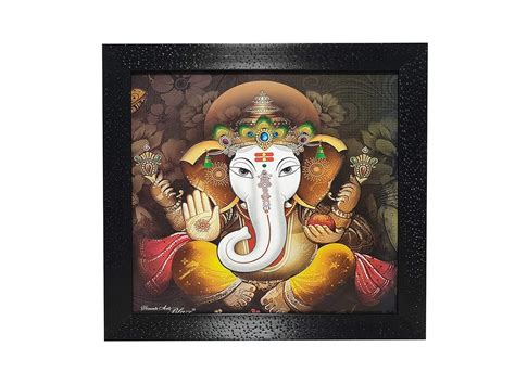 Gallery99 Ganesha Blessing Textured Paper (Scratch/Dust) Proof Painting ...