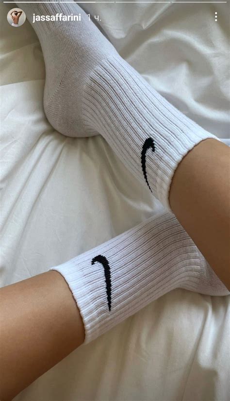 Socks|Nike|White|Inspo|Aesthetic|Minimalism|Beige в 2024 г | Носки найк ...