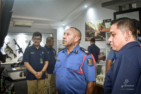 PT. Pindad (Persero) - Kunjungan Wakil Kepala Kepolisian Papua Nugini ...