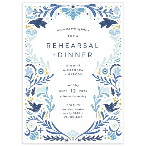 Rehearsal Dinner Invitations | The Knot