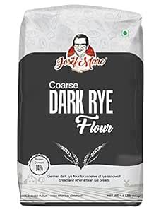 Josef Marc Coarse Rye Flour for Baking Purpose, 1.5 LBS Unbleached ...