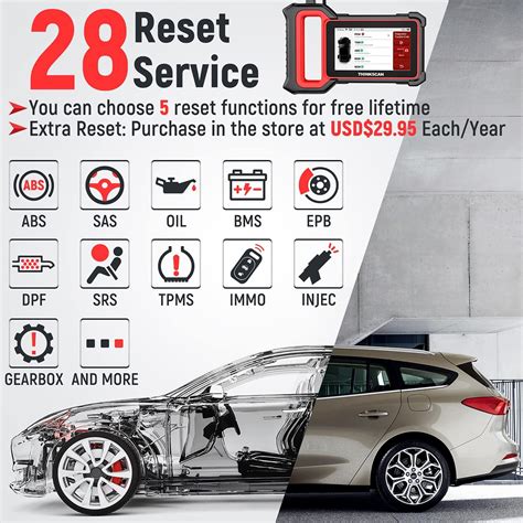 Buy Thinkcar Thinkscan Plus S7 OBD2 Scanner SAS SRS DPF Reset ...