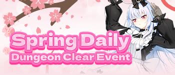 Spring Daily Dungeon Clear Event