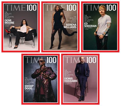 Breaking News - Time Reveals the 2025 Time100 List of the 100 Most ...