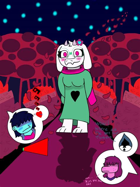 Female ralsei artwork 2020 by Whitesworld047 on DeviantArt