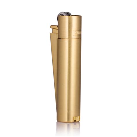 Clipper Gold Metal Lighter - Refillable & Luxurious – HighJack