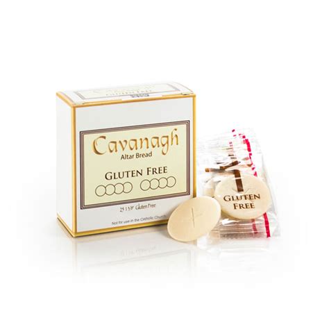 Gluten-free wafers Individually wrapped for freshness and safety ...