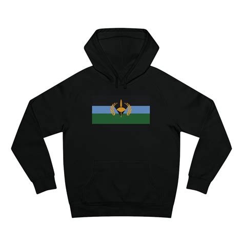 Gullah Geechee Flag Premium Hoodie - Black