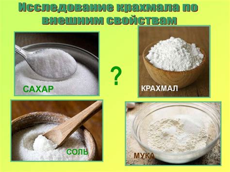 Чем отличается крахмал от муки