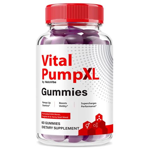 Vital Pump XL Gummies – Official VitalPump XL ME All-Natural Gummies ...