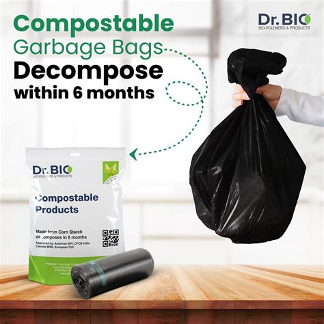 Compostable Black Garbage Bags - Eco-Friendly Solutions