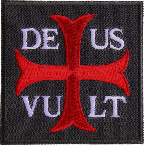 Deus Vult GOD WILLS Christian Patch by Ivamis Patches