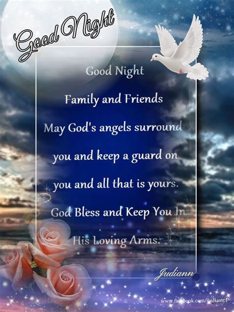 Facebook Good Night Blessings