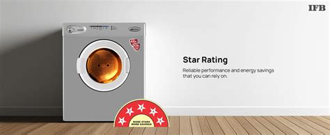 IFB 5.5 kg Fully-automatic Dryer (TURBO DRY EX, Silver, Wall Mountable ...