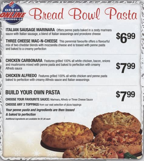 Weighty Matters: Frankenfood: Domino's Bread Bowl Pasta
