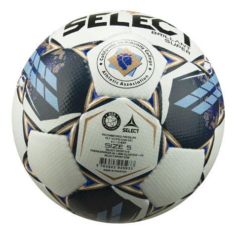 Select Brillant Super CCCAA Ball White/Bronze – Azteca Soccer