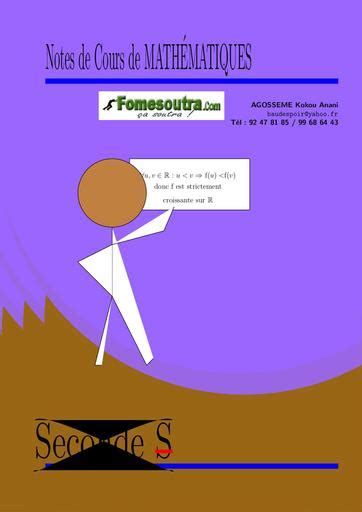 Image result for Maths Seconde Lessons