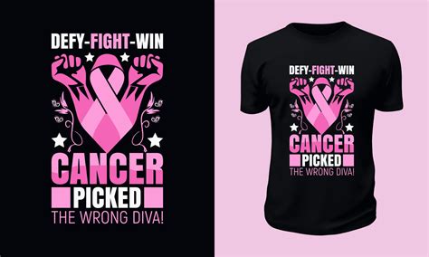 Breast Cancer Awareness T-shirt Design 11935465 Vector Art at Vecteezy