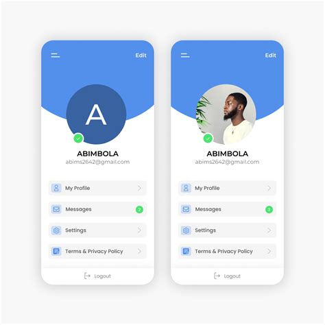 Image result for Library Profile UI