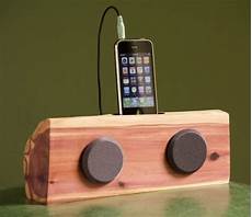 Designers Ipod Docks by Handmade Wooden Iphone Ipod Station With Speakers Designers Ipod Docks