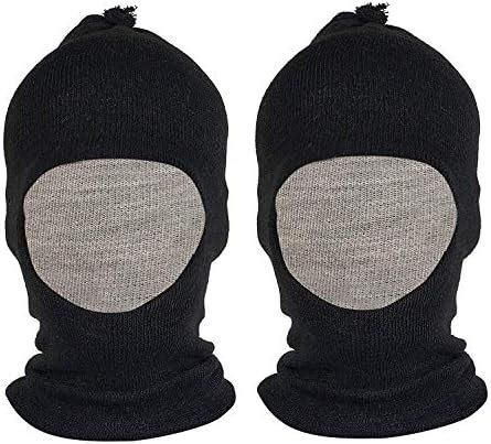 Buy Zacharias Boy's Monkey Cap Pack of 2 Reversible Black 14-15 Years ...