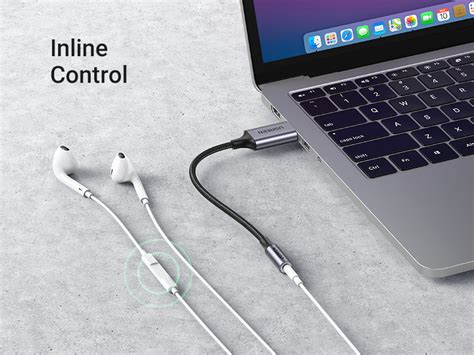 UGREEN USB to 3.5mm Audio Jack, Sound Card Adapter Support Mic TRRS ...