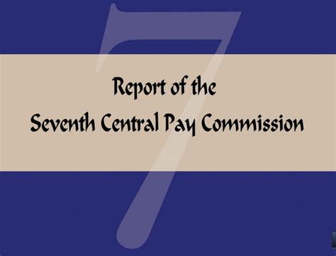 7th Pay Commission Report – Download here