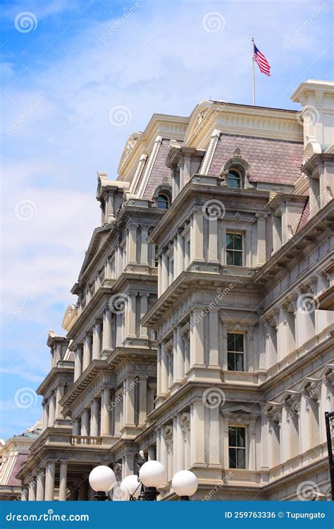 Eisenhower Executive Office Building in Washington DC Stock Photo - Image of states, travel ...