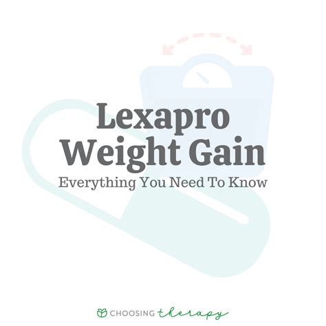 Does Lexapro Cause Weight Loss