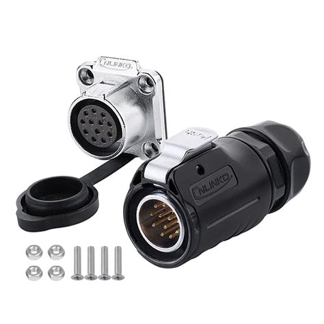 CNLINKO LP20 Series Waterproof Connector, IP68 Power India | Ubuy