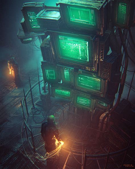 The Science Fiction Artworks of Darwin Cellis | Digital Sci-Fi Artist