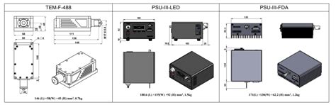 TEM-F-488 / 1〜15 mW | optishop