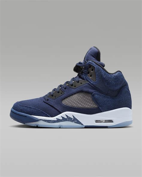 Blue jordans 5 discount