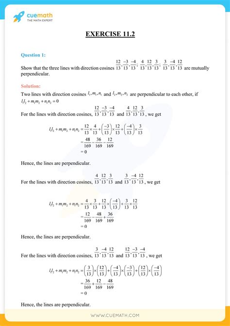 Image result for Class 12 Maths Exercise 11E