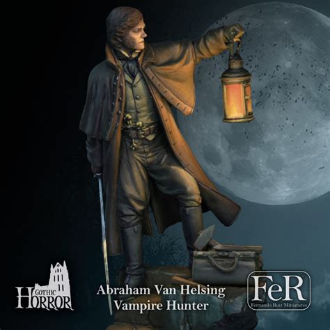 Fer Miniatures, Abraham Van Helsing, Vampire Hunter – Specmod Models