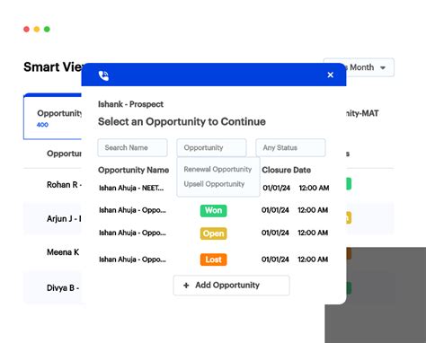 Opportunity Management CRM For B2C Businesses - LeadSquared