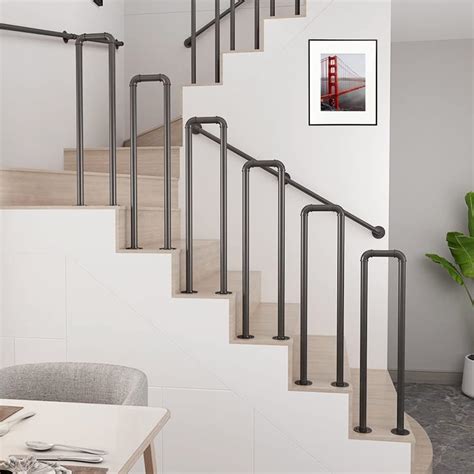 Buy Nisorpa U-Shaped Stair Handrail Stairs Porch Deck Hand Rail U ...