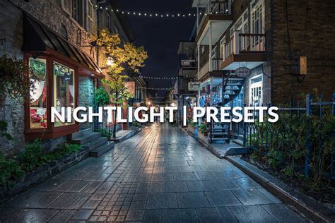 Night Photography Lightroom Presets by Presetpro
